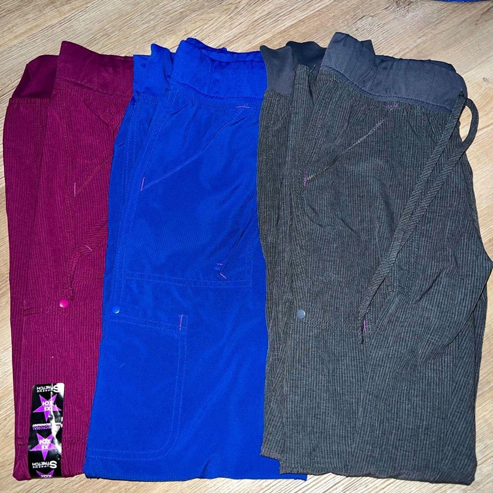 Scrubstar Women XS Bottoms BUNDLE of 3